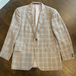 Burberry London Plaid Blazer